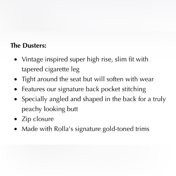 ROLLA'S Duster High Rise Slim Jeans - Picture 5 of 14